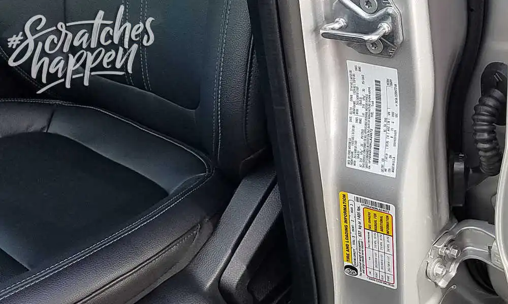 Ford Paint Code Location (Wide) Ford Paint Code Location (Wide)