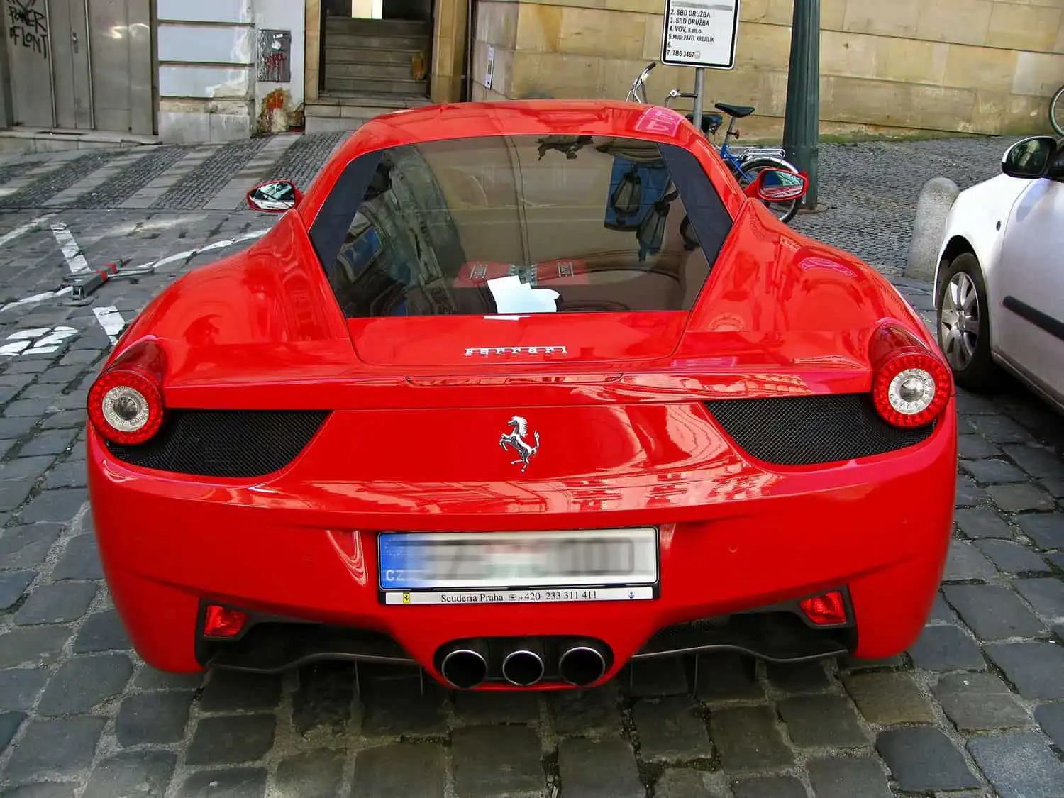 Ferrari Paint Code Location