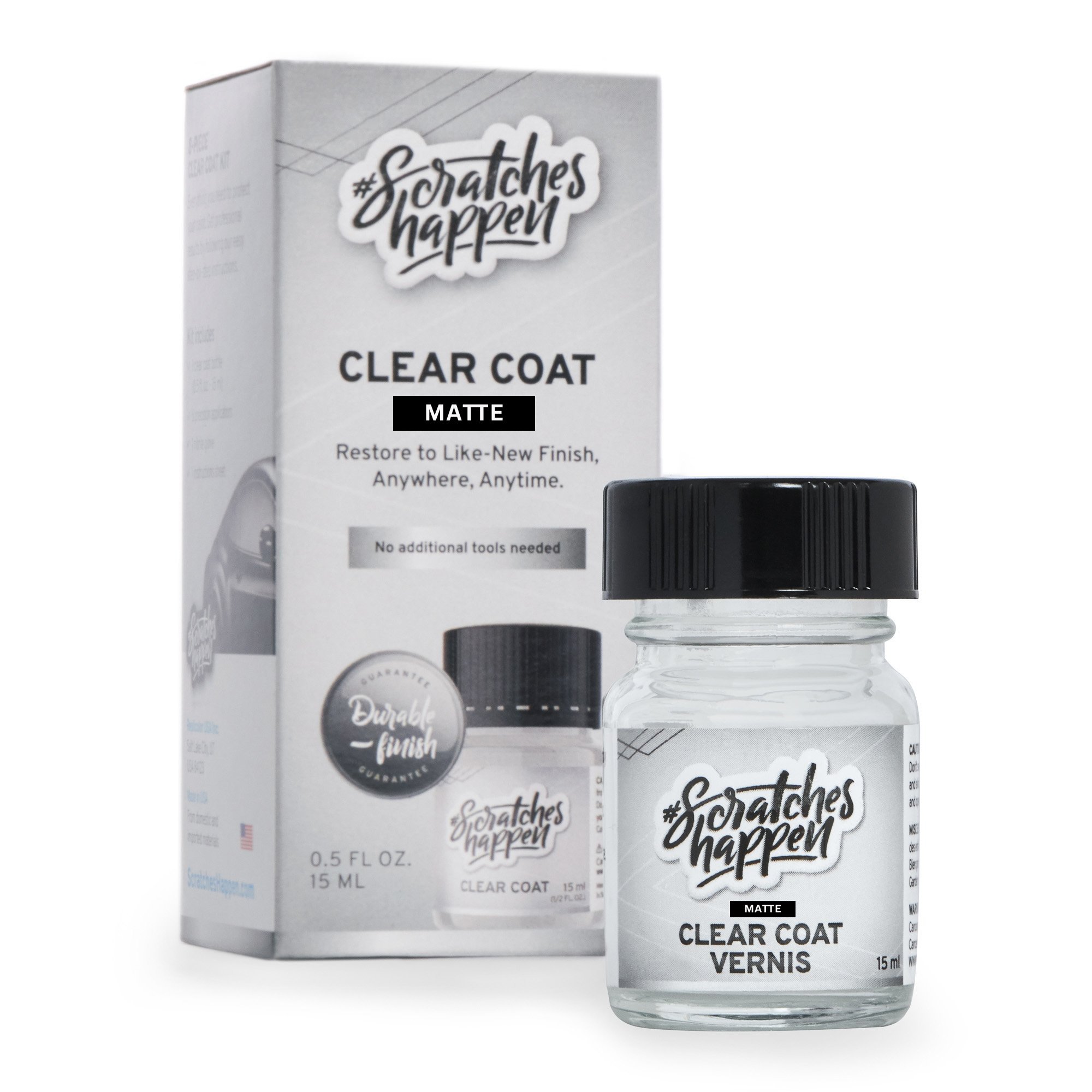 ScratchesHappen Matte Clear Coat Bottle
